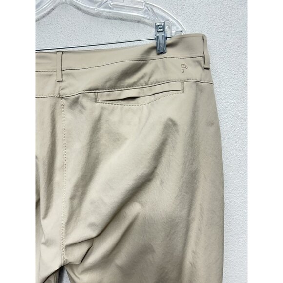 Public Rec Pants Mens 42x30 Dealmaker Workday 2.0 Khaki/Beige Five Pocket Chino - Picture 3 of 10
